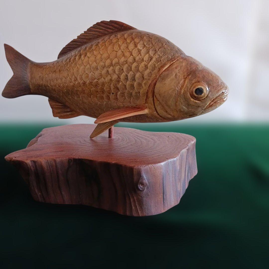 木彫魚※へらぶな