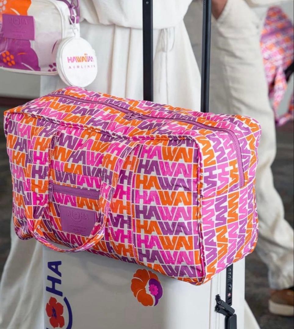 ハワイ限定アロハコレクションハワイアンエアライン　 バッグトートバッグ