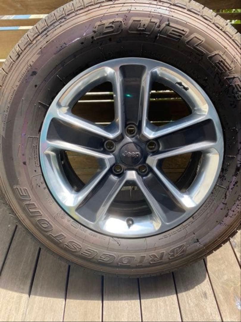 ラングラーＪＬ 18インチ純正ホイールタイヤ ５本セット