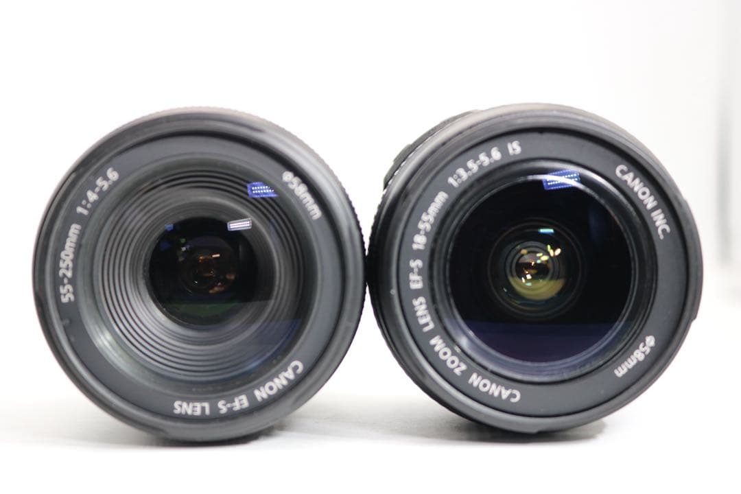 美品 【Canon EOS Kiss X50 ダブルレンズセット】 安心保証あり