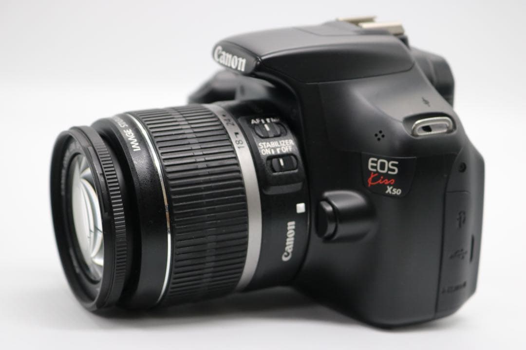 美品 【Canon EOS Kiss X50 ダブルレンズセット】 安心保証あり