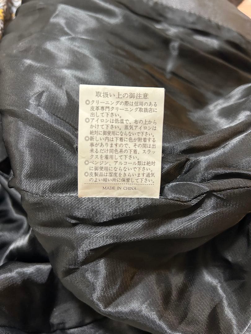 ジャケット・アウター 80s short real leather bomber jacket