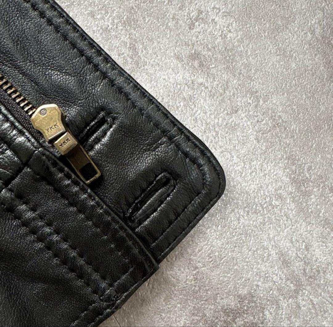 ジャケット・アウター 80s short real leather bomber jacket