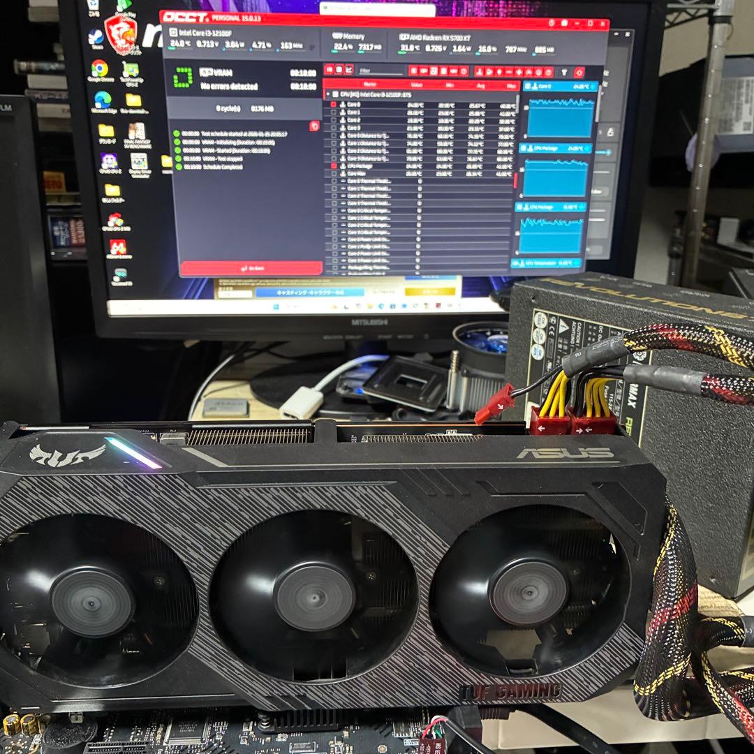 【訳あり動作品】ASUS RX5700XT TUF GAMING 出力制限あり