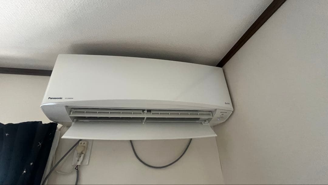 訳あり　パナソニック　ルームエアコン　エオリア　CS-220DEXK　20年製