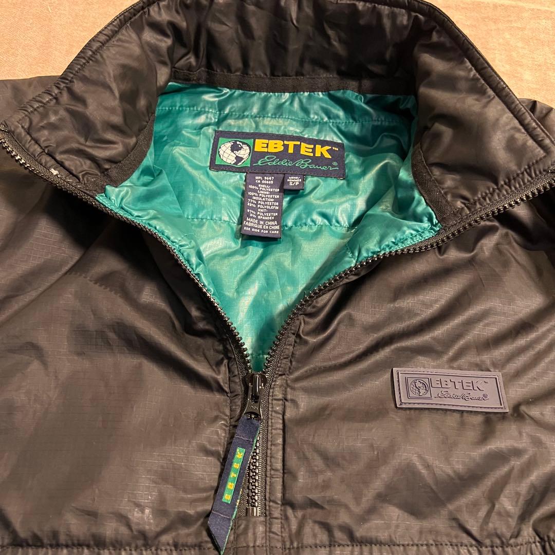 ジャケット・アウター 90s EBTEK Half Zip Puffer Jacket