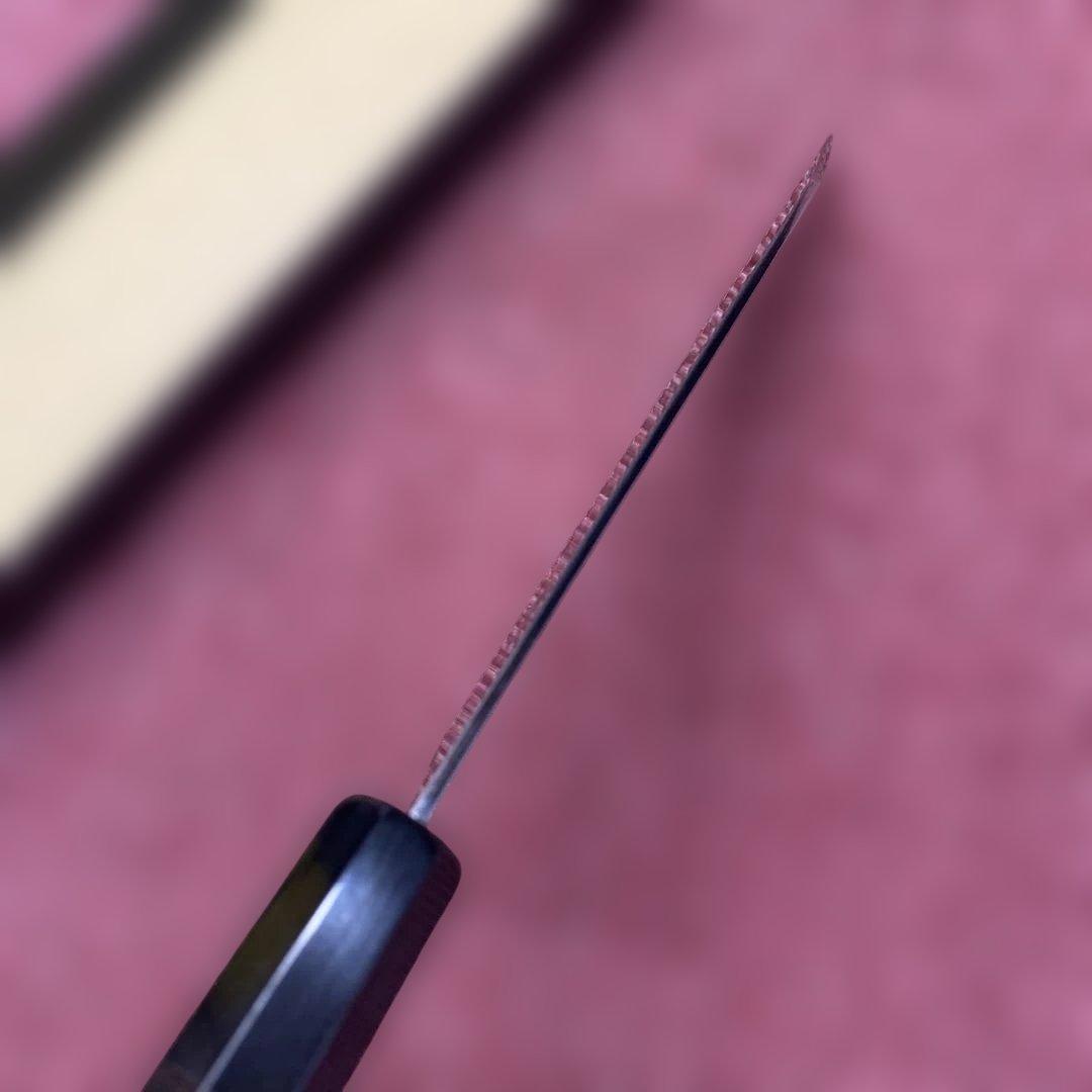 銀三　両刃　特製万能型ペティ包丁　150㎜ 5寸