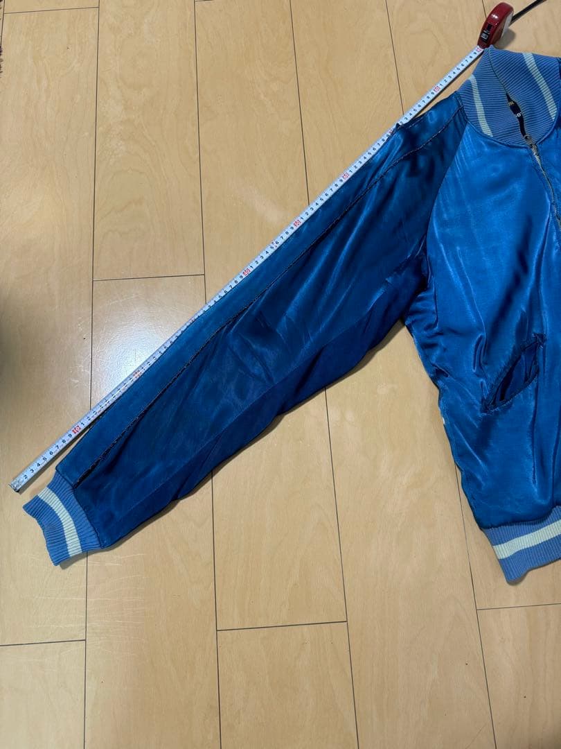 BLUE BLUE 聖林公司 ハリウッドランチマーケット　スカジャン　ブルゾン