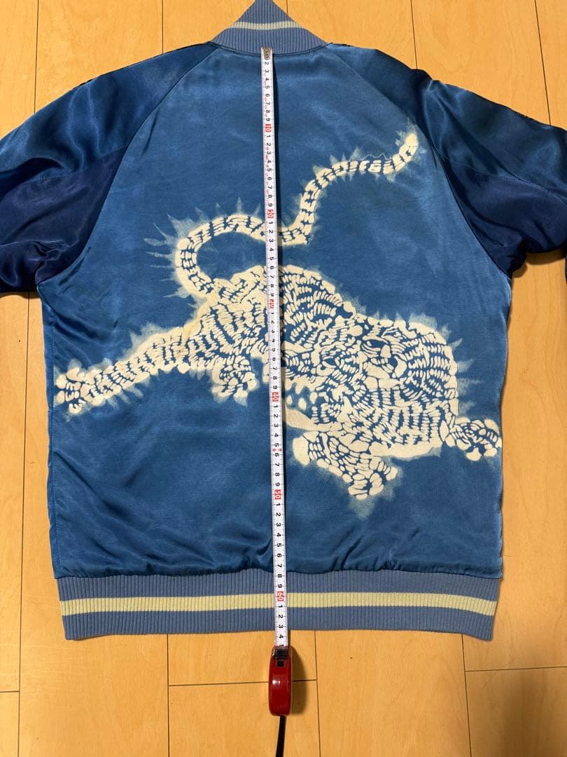 BLUE BLUE 聖林公司 ハリウッドランチマーケット　スカジャン　ブルゾン