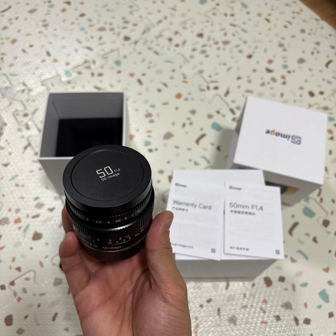 SG-image 50mm F1.4 m4/3 マイクロフォーサーズ　新品