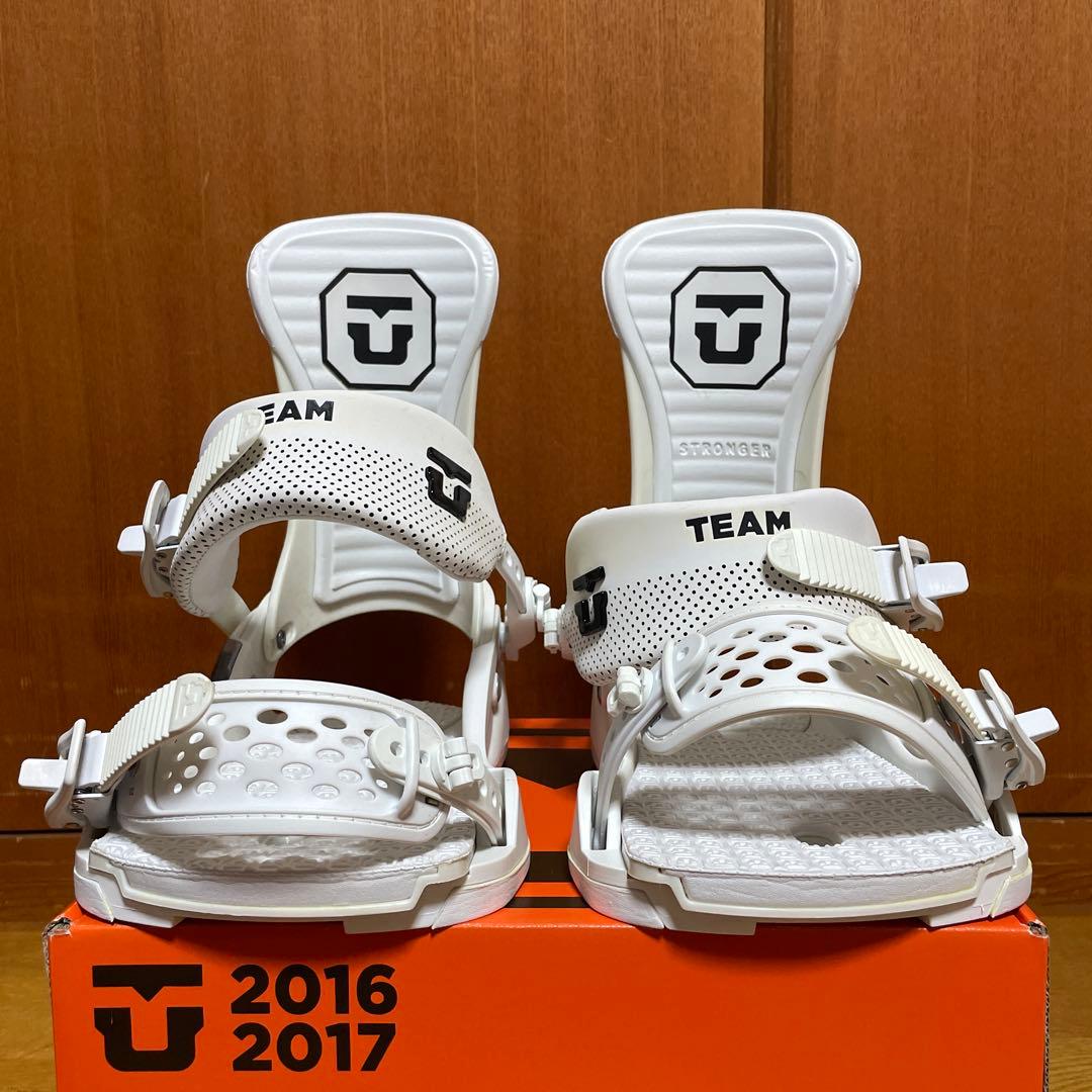 未使用　union ユニオン FORCE TEAM ビンディング　ホワイト