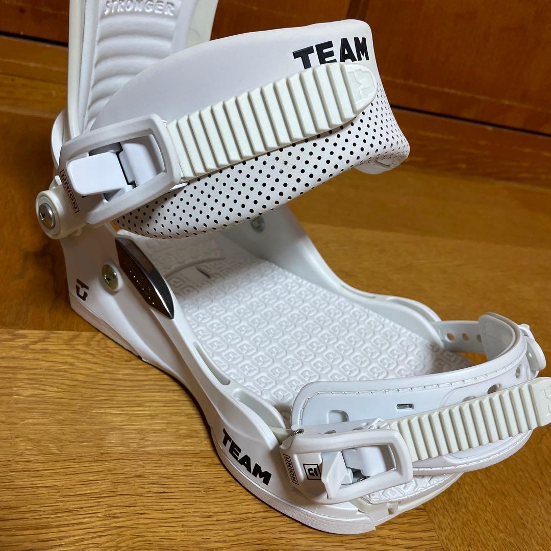 未使用　union ユニオン FORCE TEAM ビンディング　ホワイト