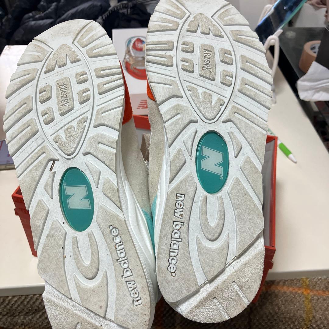 KITH×NewBalance 990 V2 \"cyclades\"