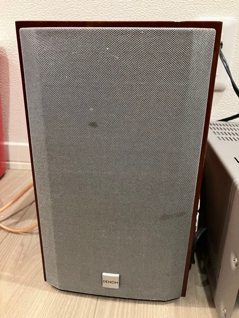 DENON CDMDコンポ　D-MG33 ジャンク 通電確認済み リモコン付き