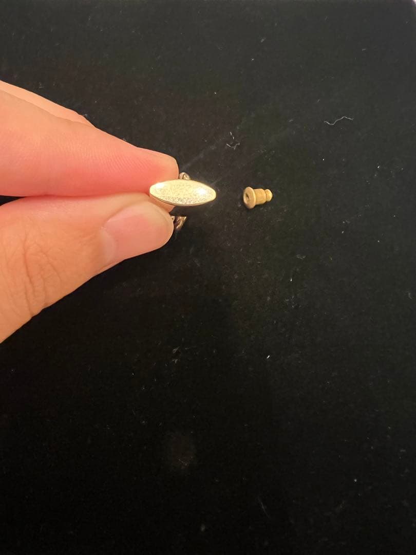 シャネル CHANEL ピアス ココマーク ゴールド 南京錠