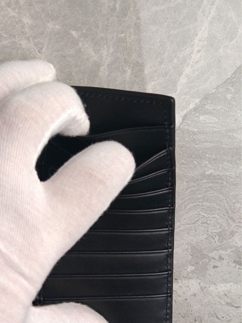 BOTTEGA VENETA ブラック 長財布 箱付き