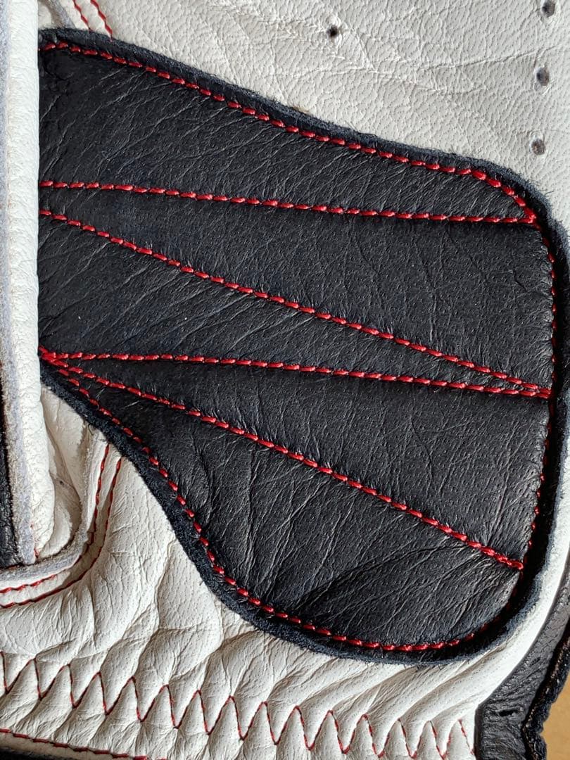 CACAZAN DDR-071R ドライビンググローブ 半指 黒/白