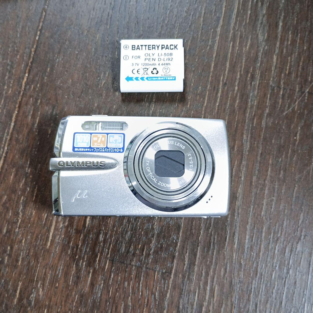 OLYMPUS コンパクトデジタルカメラ LI-50Bバッテリー付き