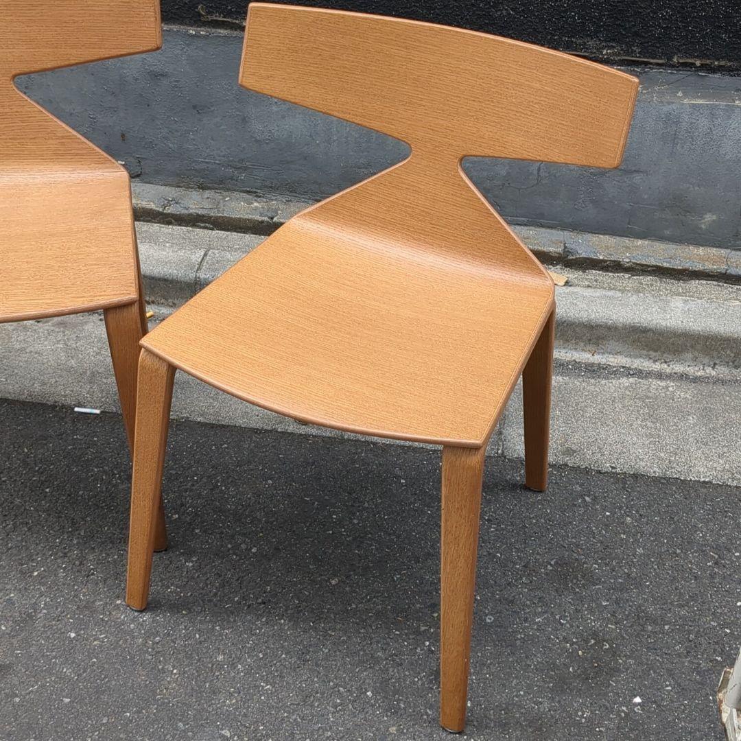 手渡希望★アルペール SAYA wood leg 中古2脚 イタリア2019製