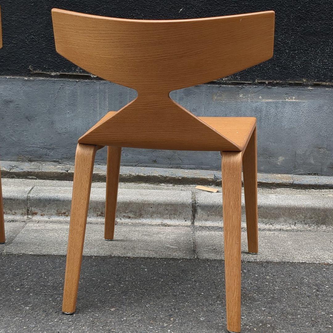 手渡希望★アルペール SAYA wood leg 中古2脚 イタリア2019製