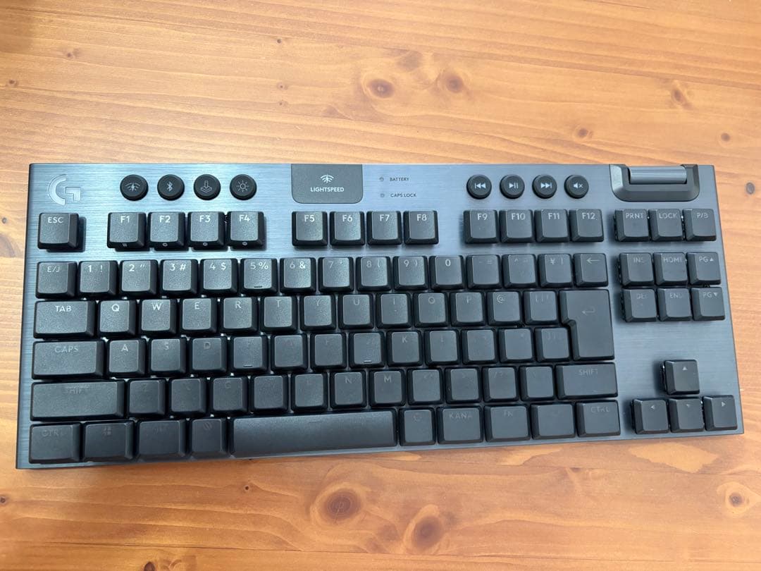 極美品 G915 X LIGHTSPEED TKL 赤軸 リニアブラック