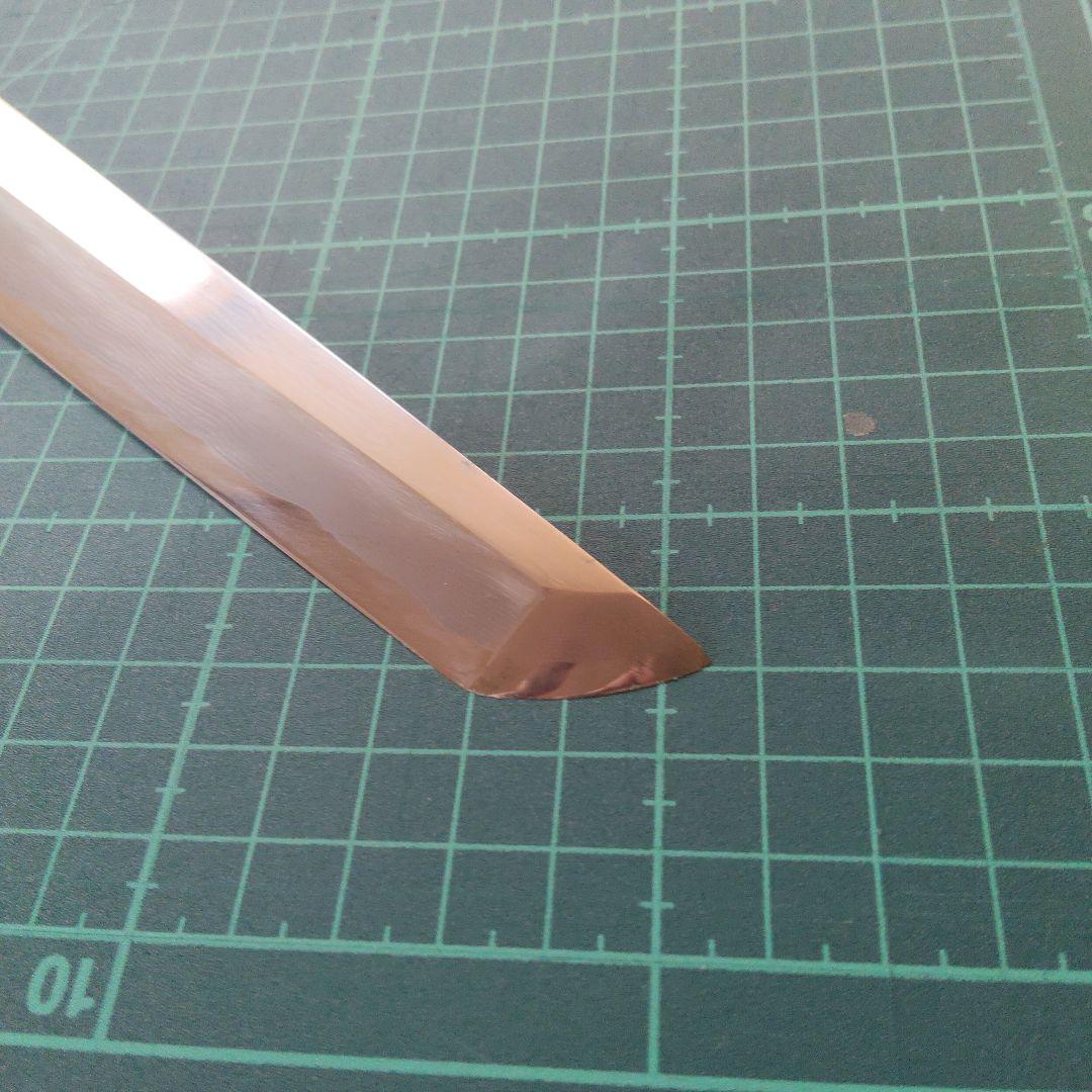 柳刃包丁　先丸蛸引　 木製ハンドル