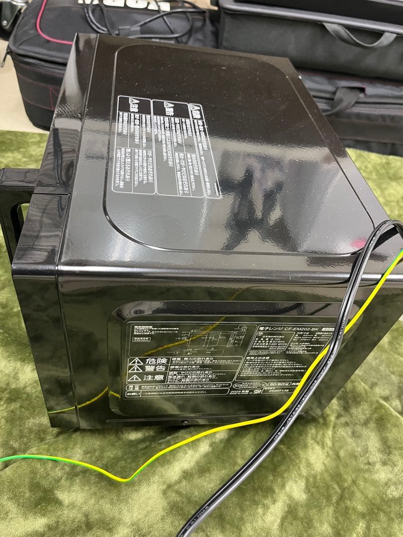 comfee 電子レンジ CF-EM202-BK 16L☆黒T