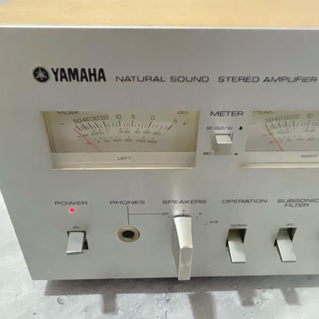 YAMAHA CA-2000 プリメインアンプ No07777 通電確認、現状品