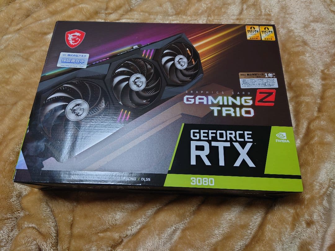 グラフィックボード・グラボ・ビデオカード MSI GeForce RTX 3080 12GB GDDR6X