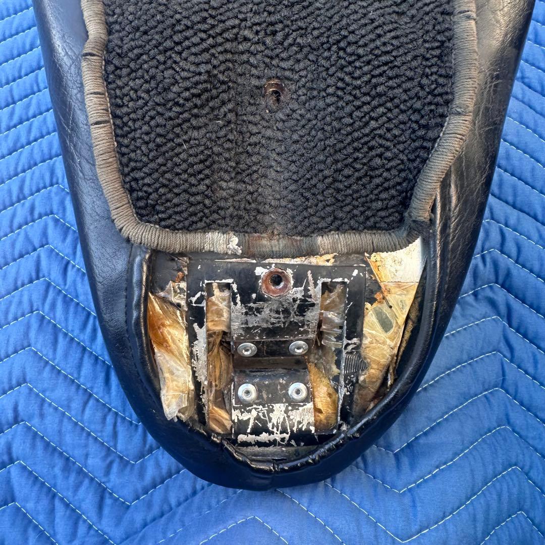 当時物　ドラッグスペシャリティーズ ダブルシートxlh xlchアイアンショベル