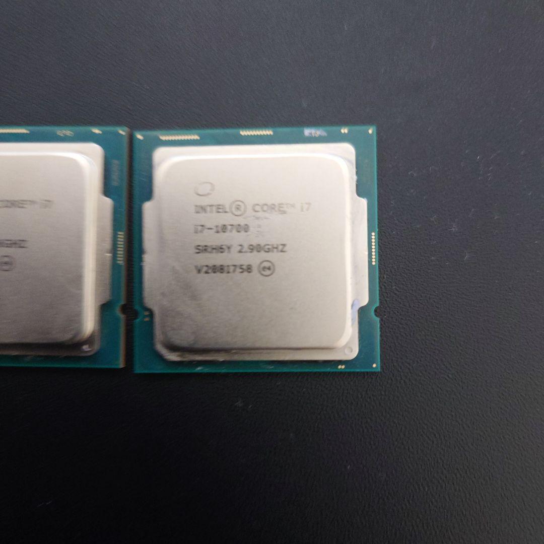 Intel Core i7-10700/i7-8700 CPU　ジャンク