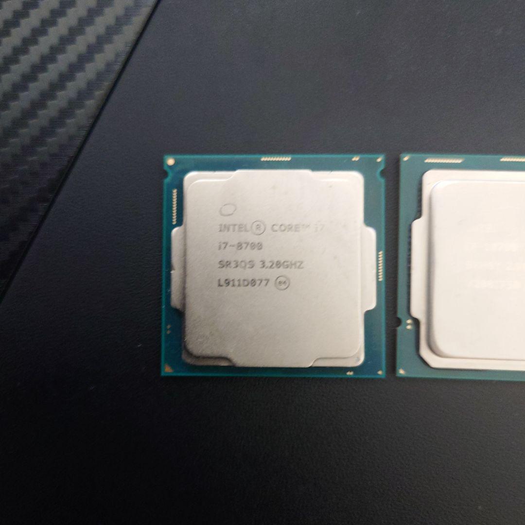 Intel Core i7-10700/i7-8700 CPU　ジャンク