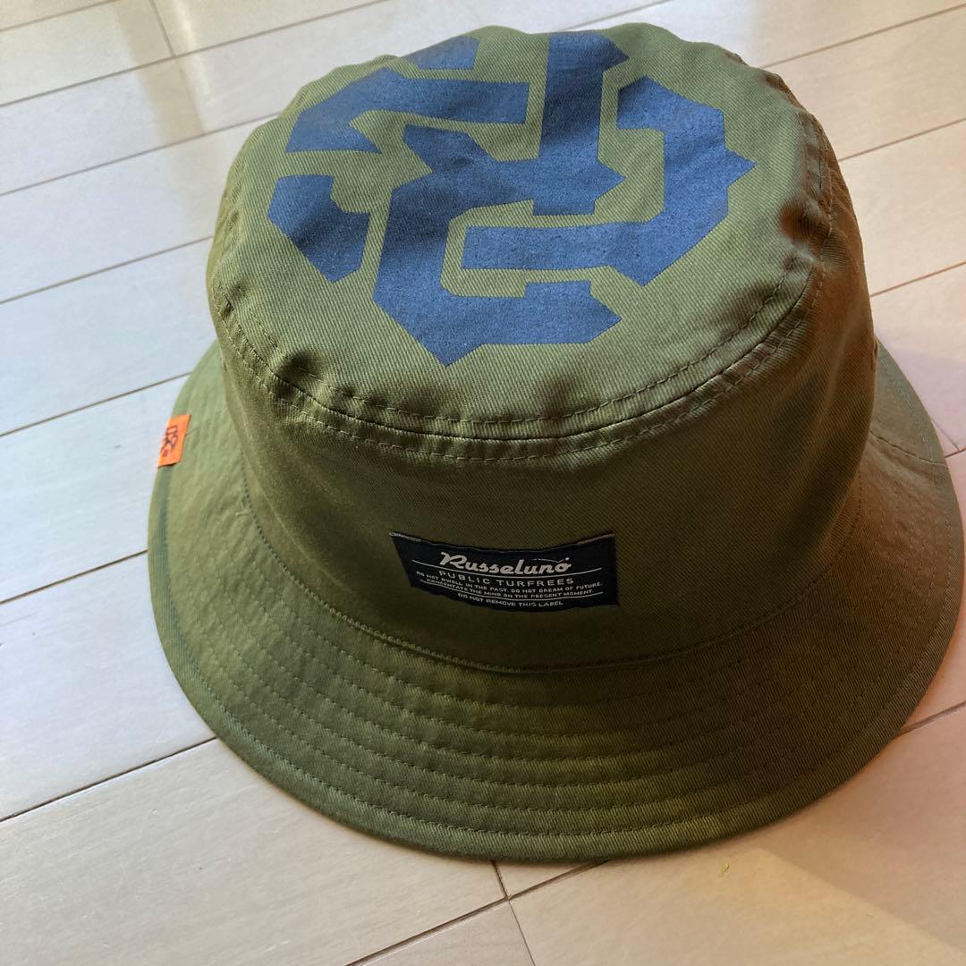 ラッセルノ　ハット　ミリタリーカラー