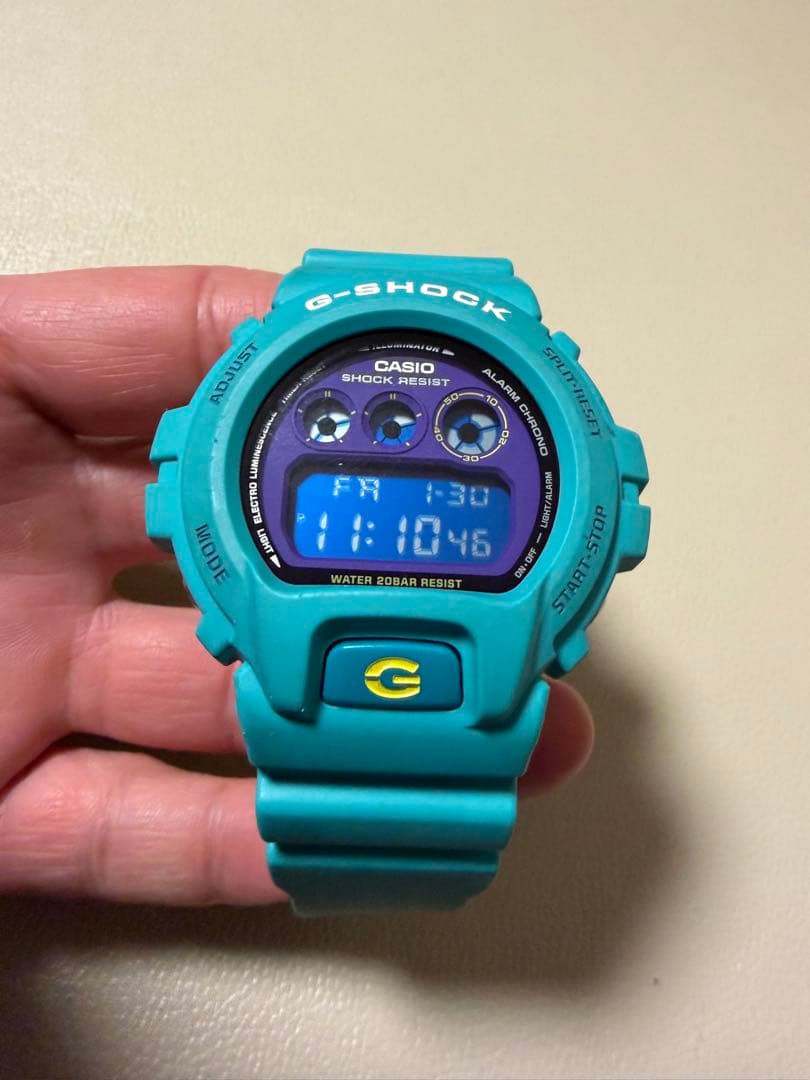 CASIO G-SHOCK ターコイズ