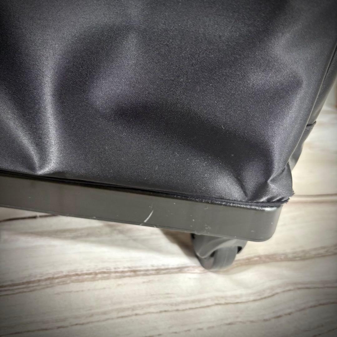 SWANY スワニー　キャリーバッグ　4輪ストッパー付　バッグ取外し可　ブラック