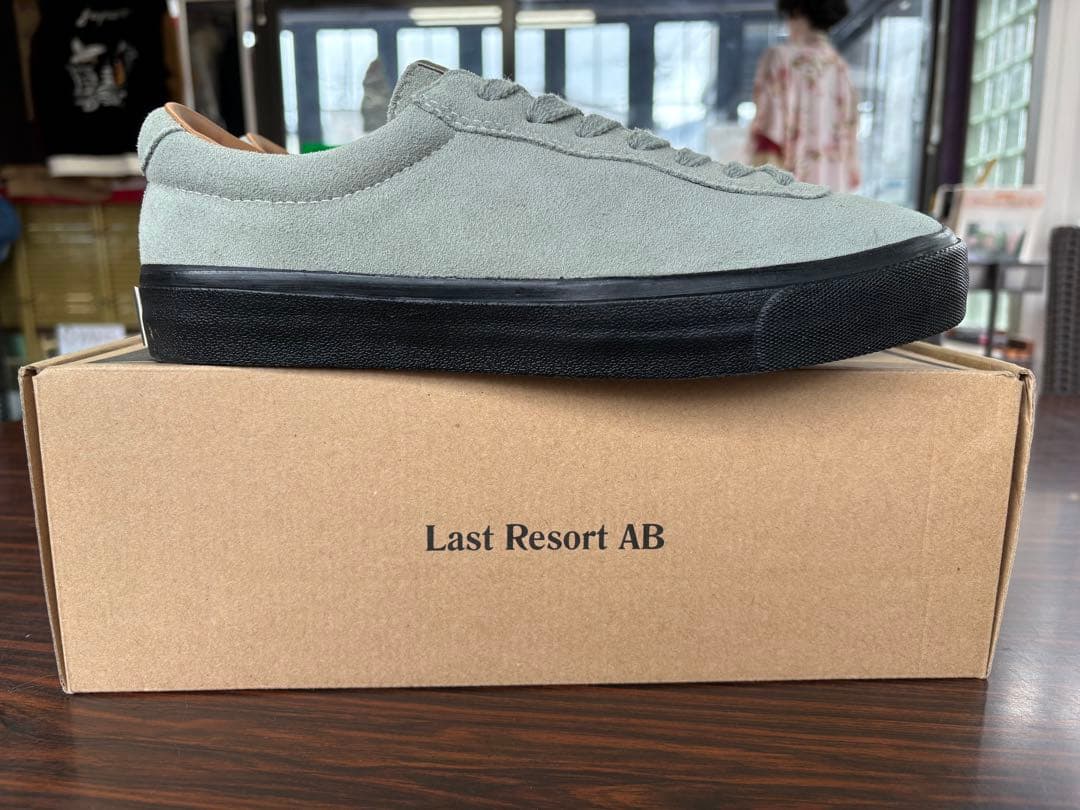 Last Resort AB♪VM001♪27.5cm/牛革スエードセージカラー