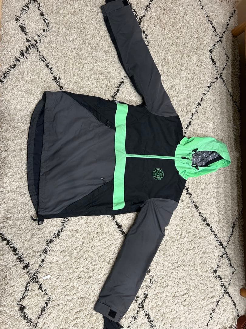 ARBLASTER GEO スノーボードジャケット M 黒/緑