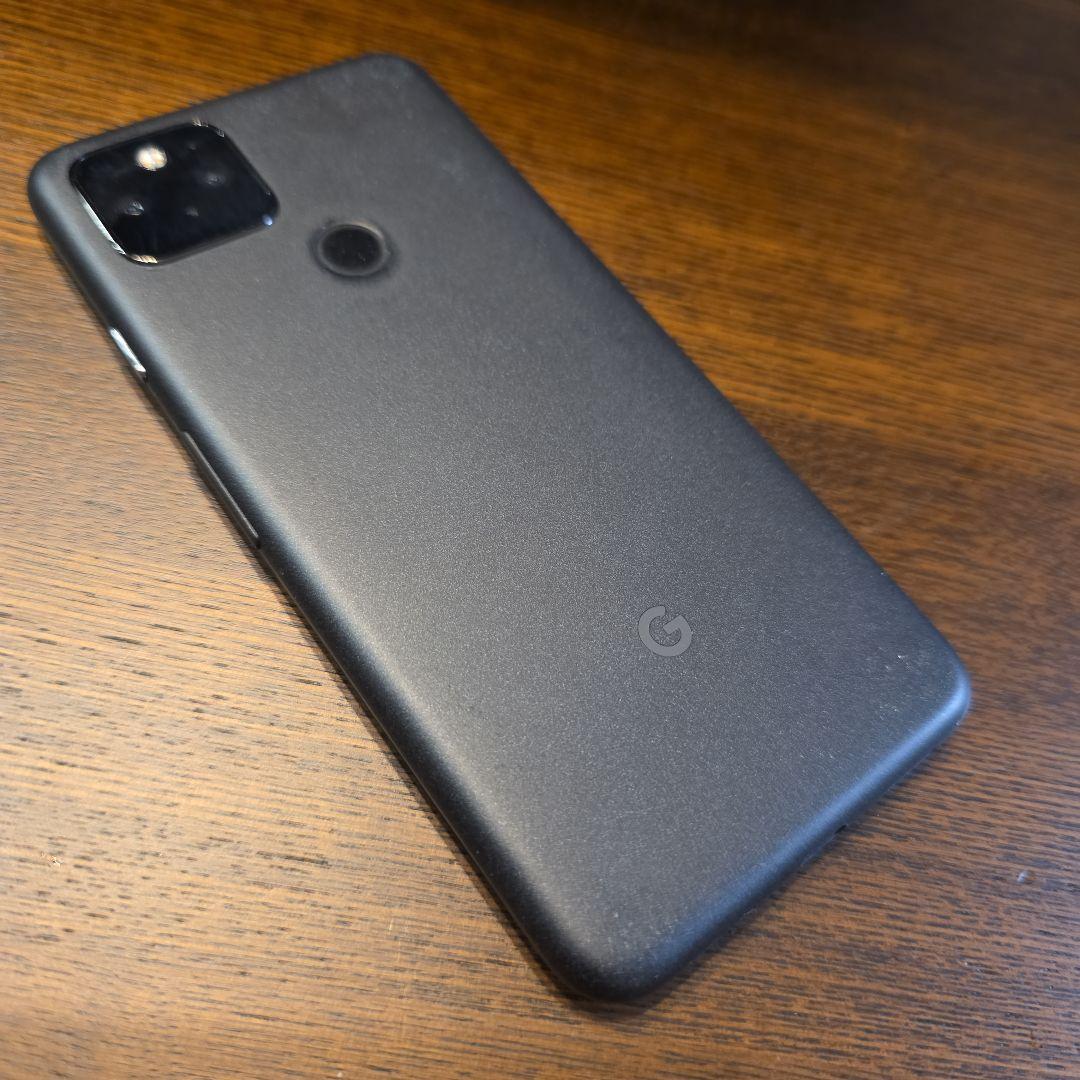 Google Pixel 5スマートフォン 本体 ブラック