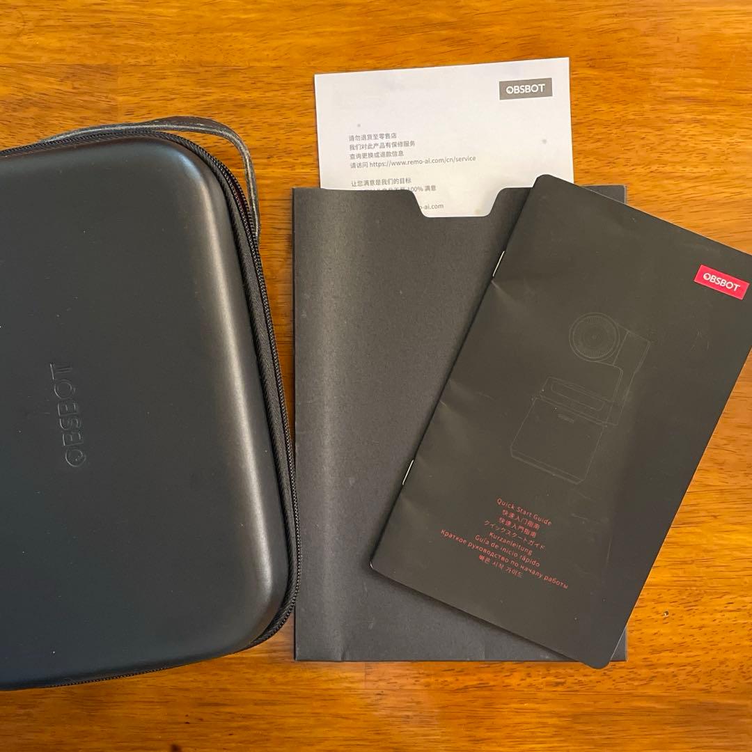 【ジャンク】自動追尾AI搭載ビデオカメラ4k60fps OBS BOT Tail