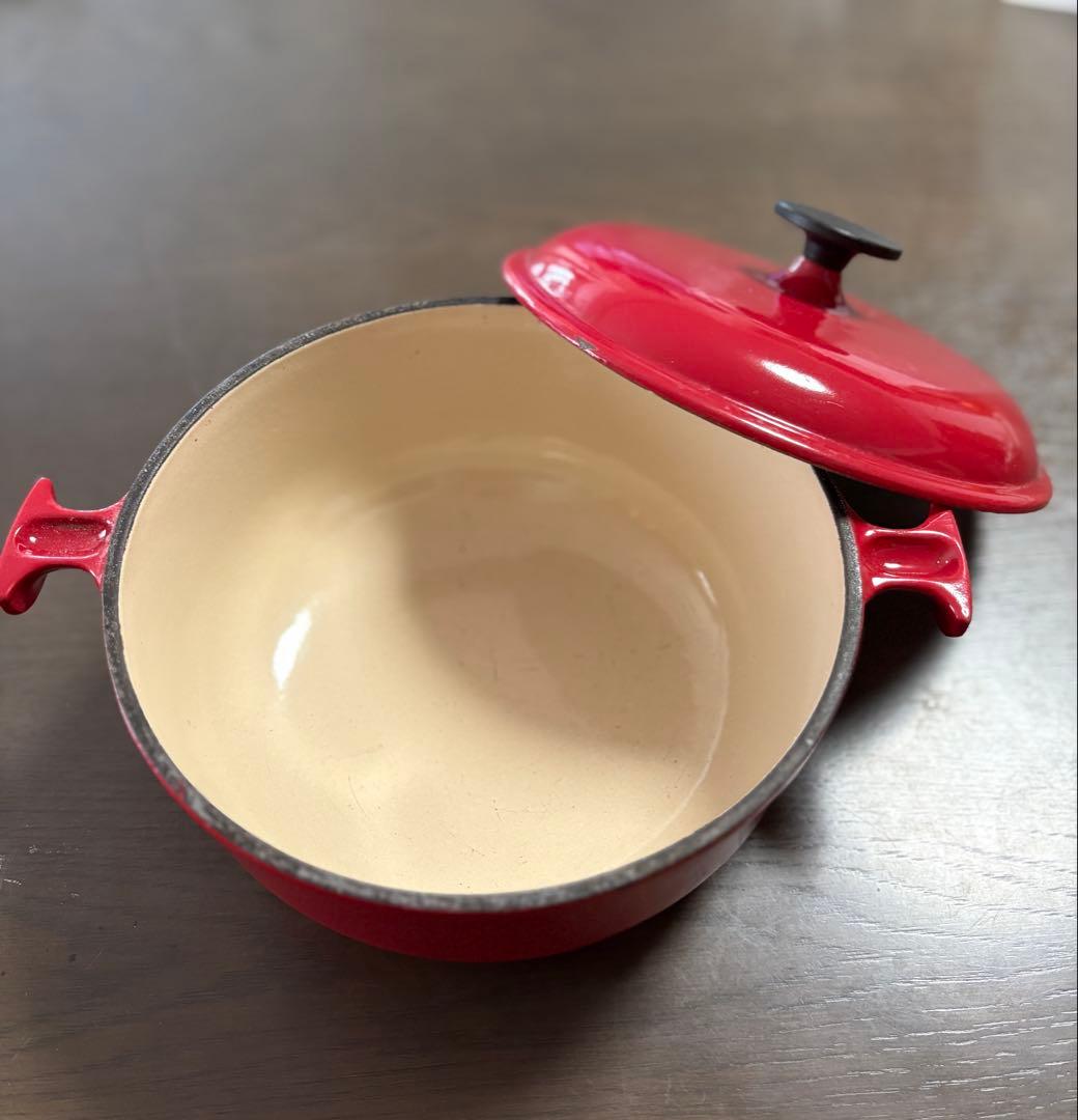 ルクルーゼ ビンテージココット Enzo Mari La Mama