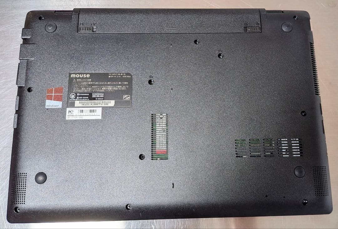 マウスコンピュータ ノートPC13.3型メモリ16GB1TBSSD 2TBHDD