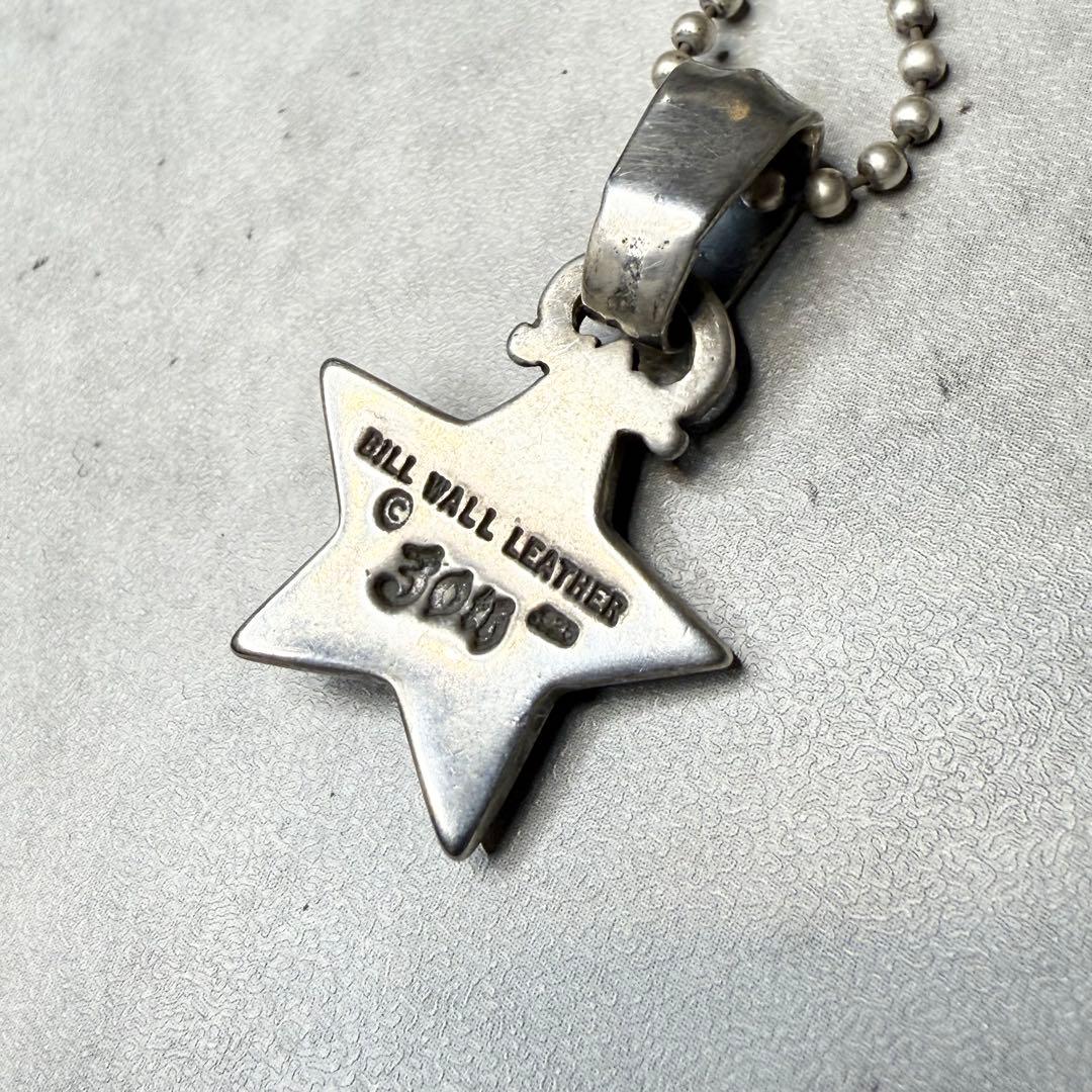 ビルウォールレザー BEAMS別注 スターモチーフネックレス 完売品