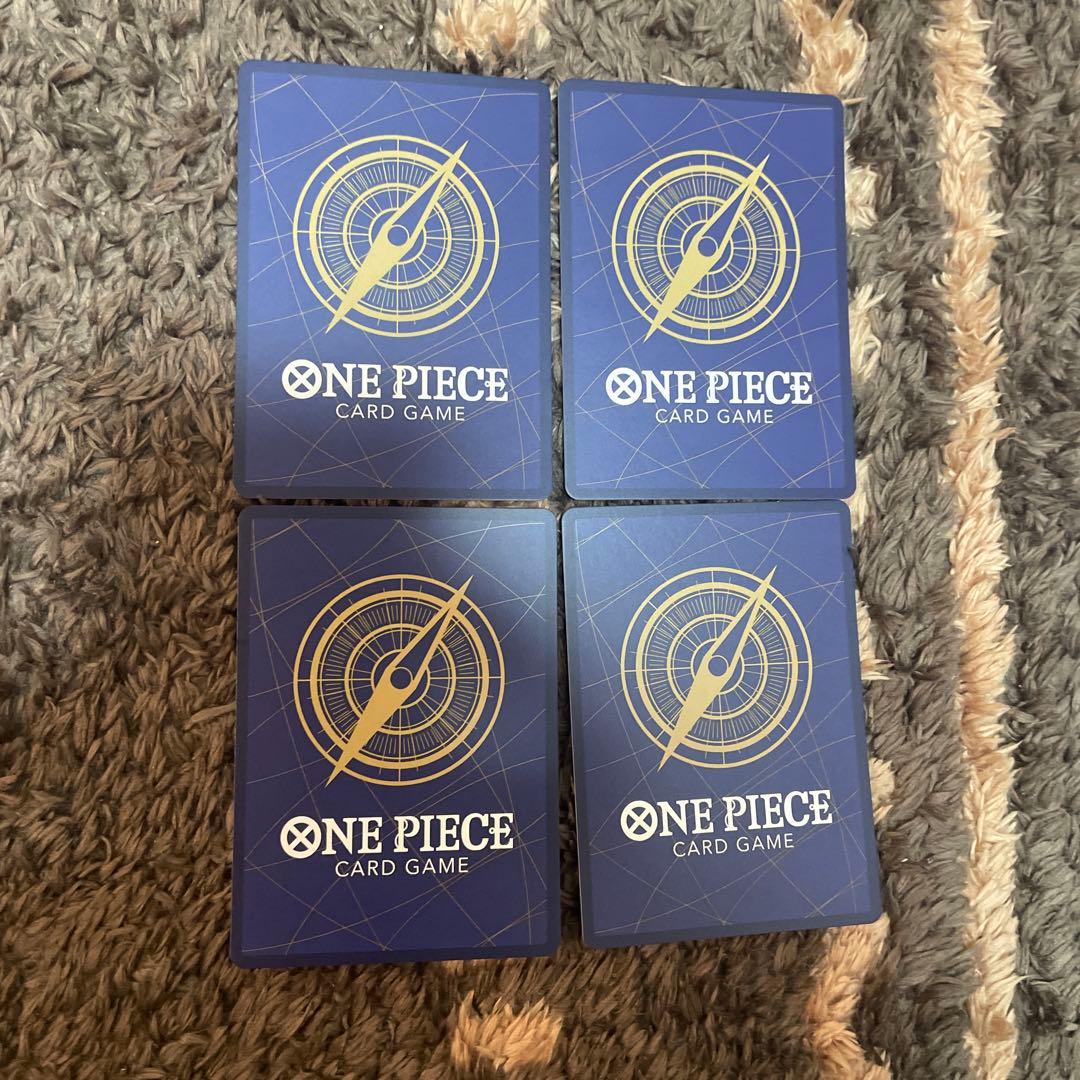 サンジ　エッグヘッド　パラレル 4枚セット　ボーナスパック　①