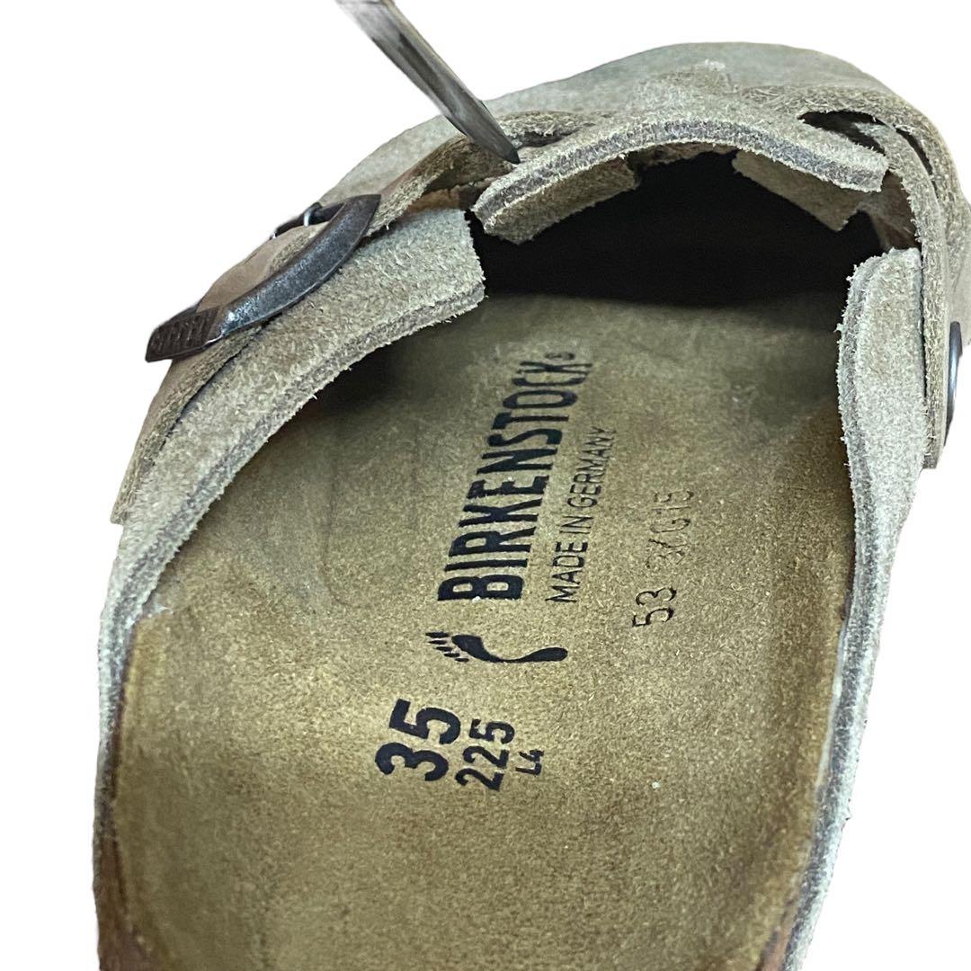 【希少レア】 ビルケンシュトック　22.5 35 ボストン 編みストラップ