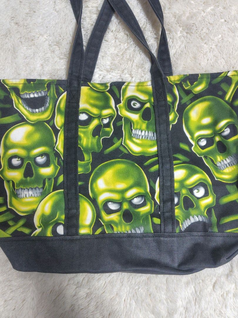 Supreme スカルプリント トートバッグ