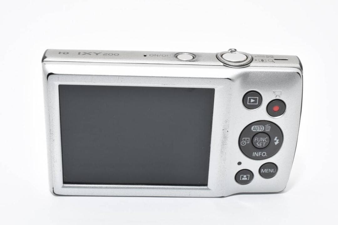 【良品】Canon キャノン IXY 200 シルバー ※充電器付き #77
