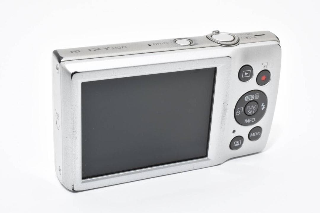 【良品】Canon キャノン IXY 200 シルバー ※充電器付き #77