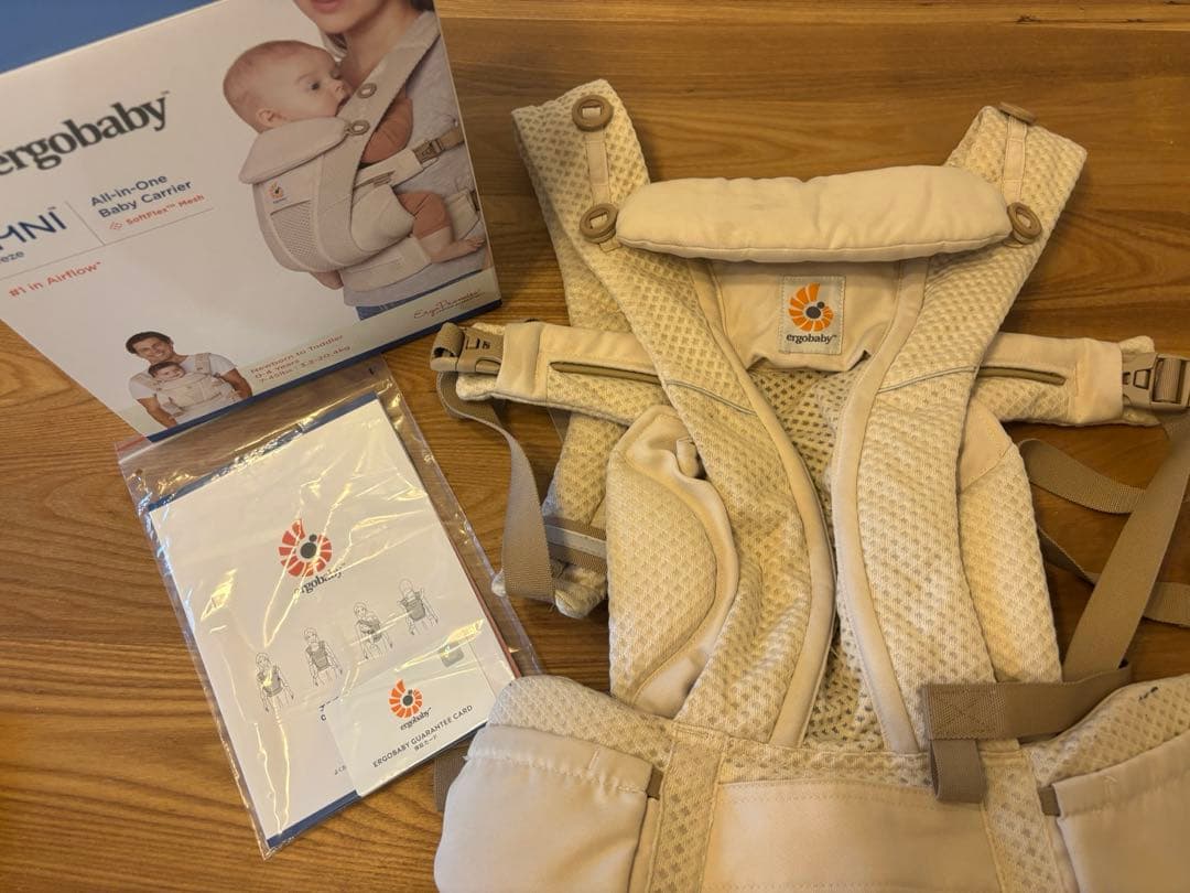 エルゴベビー　抱っこ紐　ナチュラルベージュ
