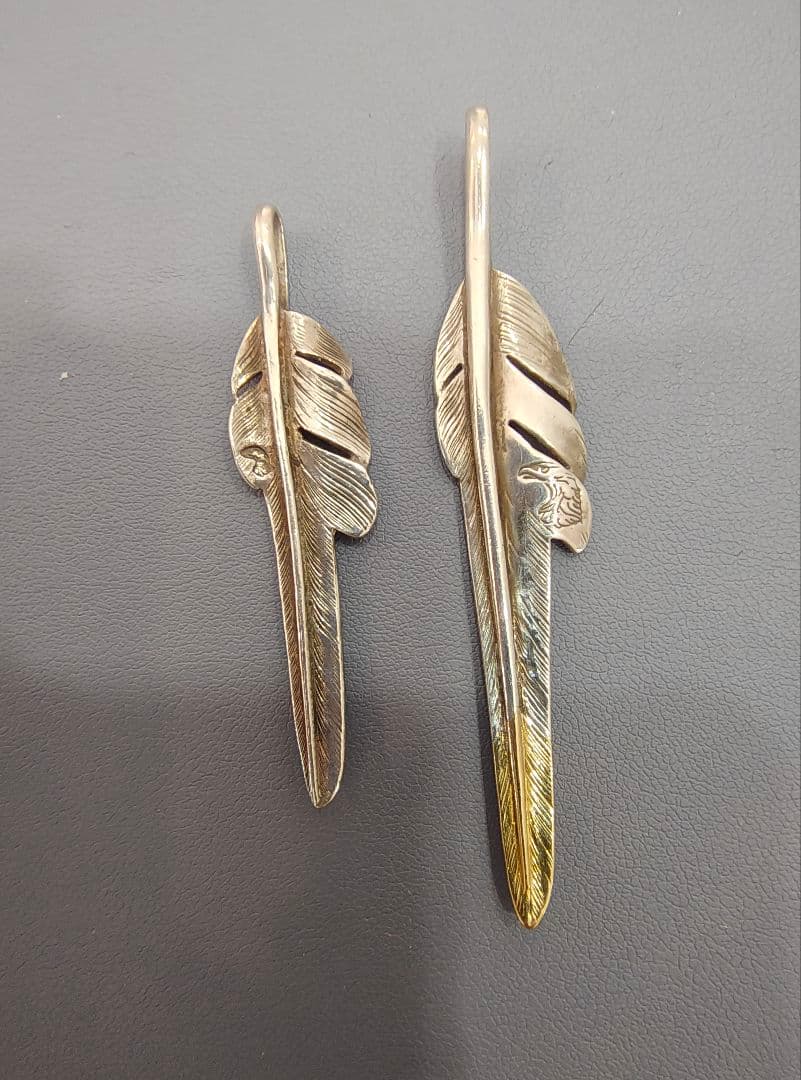 LarrySmith　ラリースミス　カゼキリフェザー　先金　ネックレス