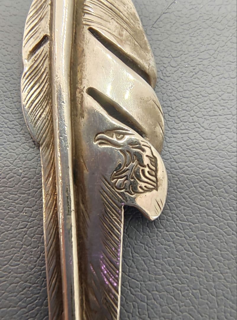 LarrySmith　ラリースミス　カゼキリフェザー　先金　ネックレス